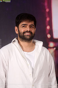 Ram Pothineni at Andhra King Taluka Success Meet