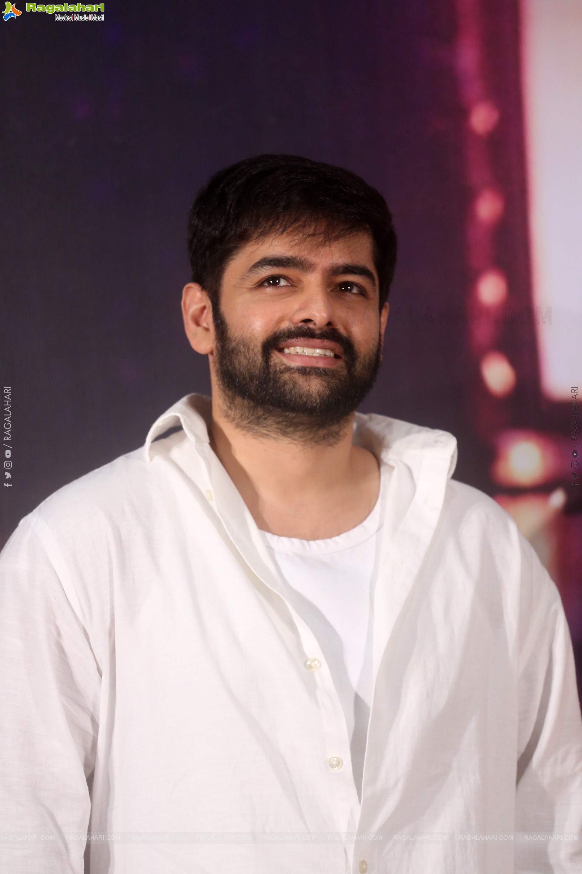 Ram Pothineni at Andhra King Taluka Success Meet, HD Gallery