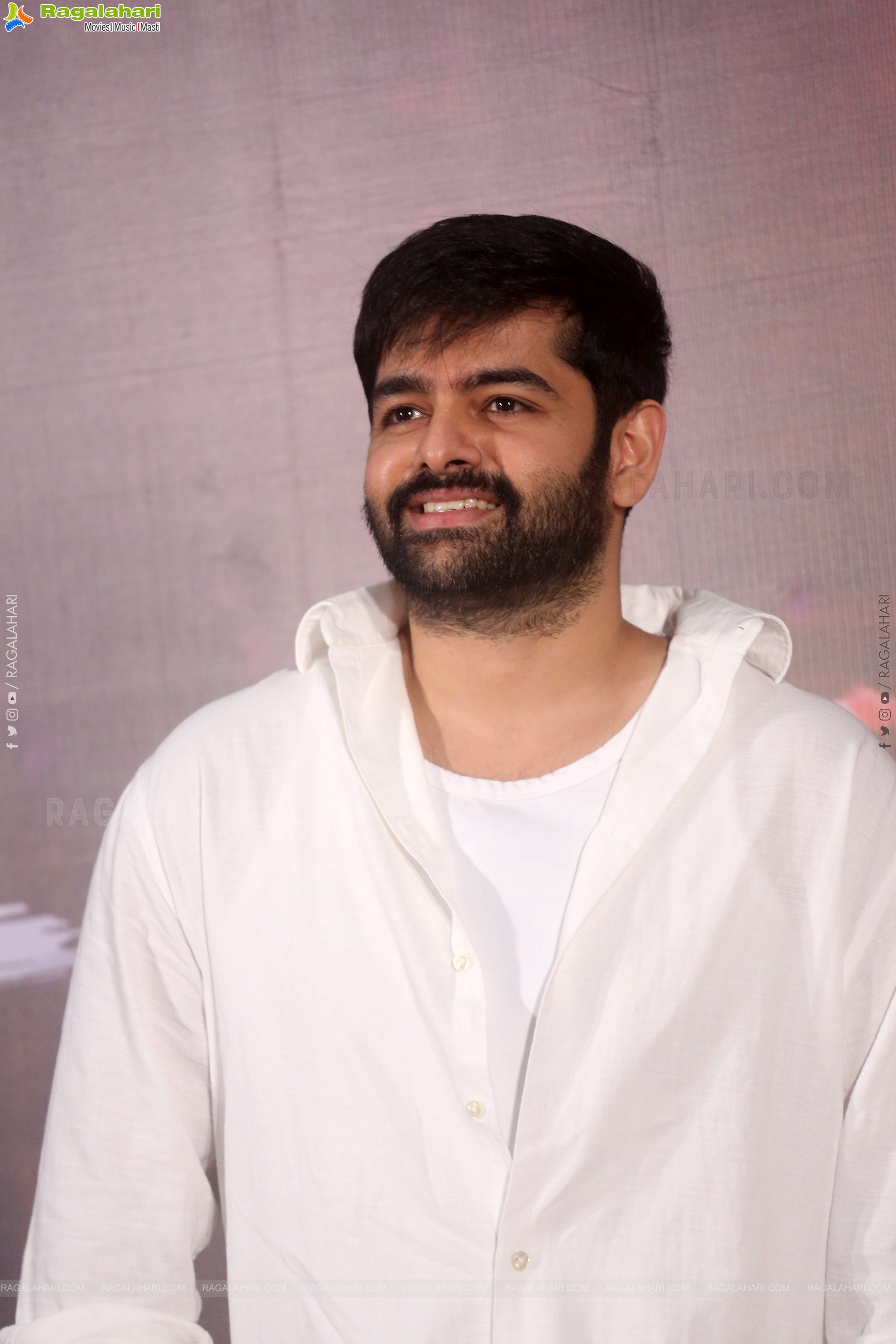 Ram Pothineni at Andhra King Taluka Success Meet, HD Gallery