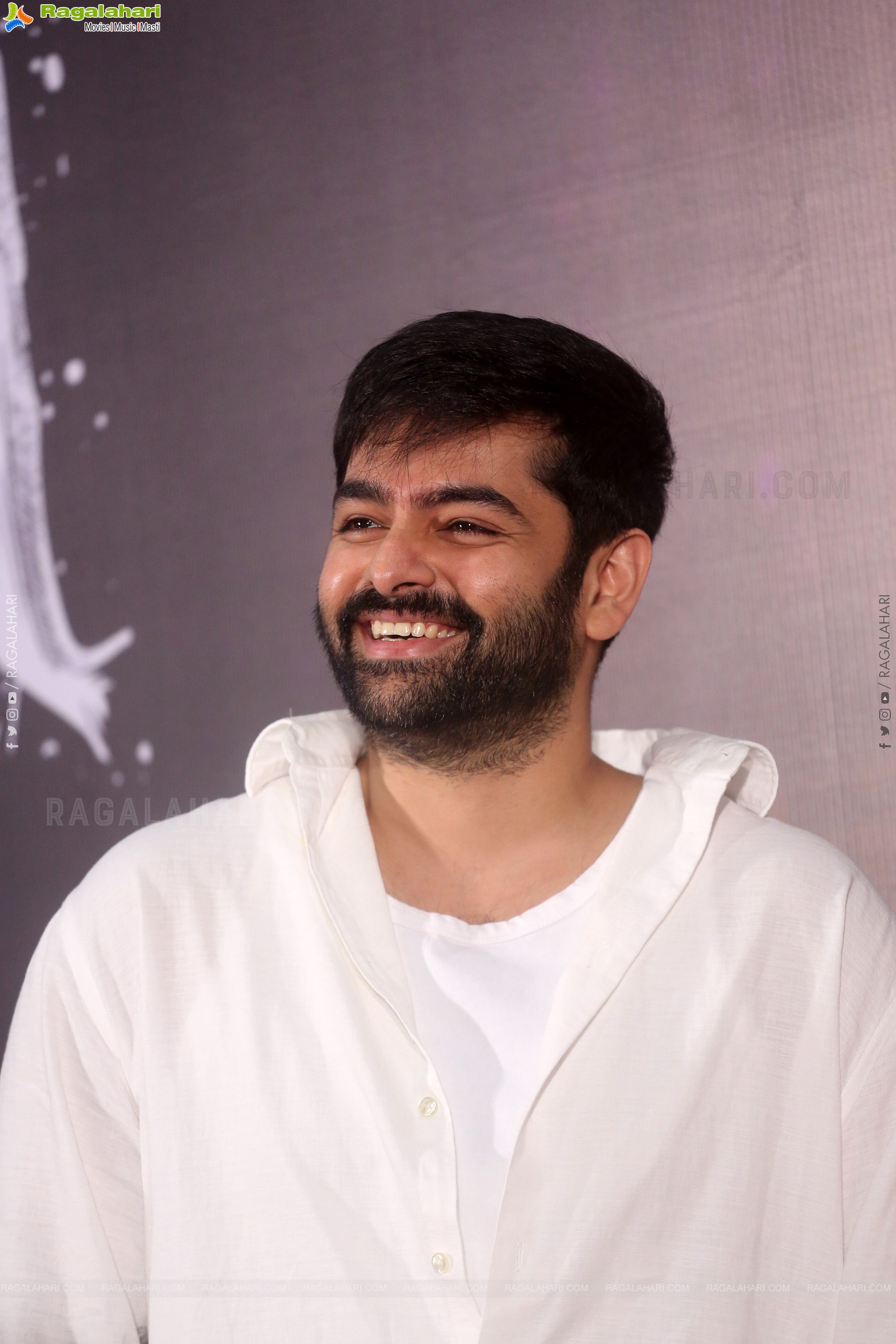 Ram Pothineni at Andhra King Taluka Success Meet, HD Gallery