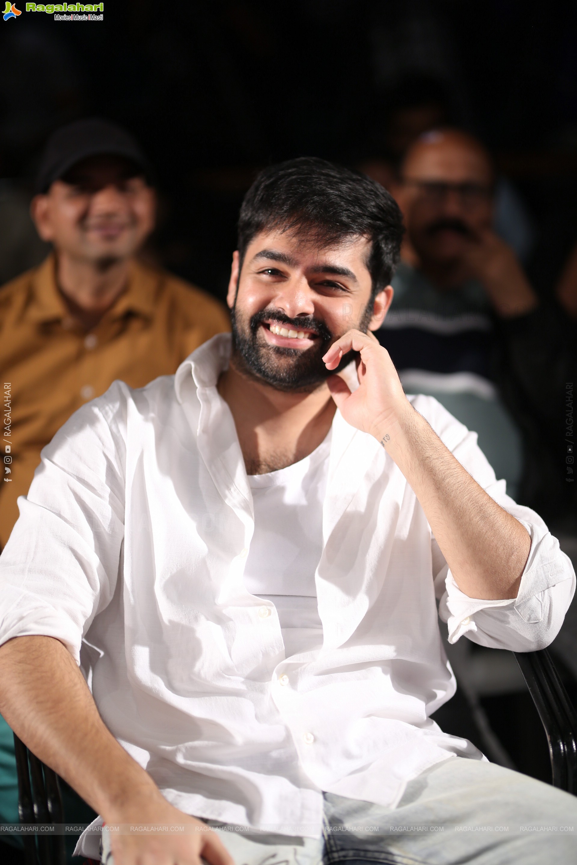Ram Pothineni at Andhra King Taluka Success Meet, HD Gallery