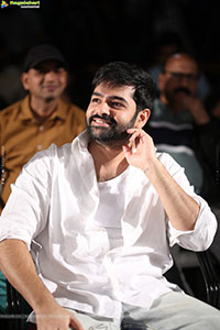 Ram Pothineni at Andhra King Taluka Success Meet
