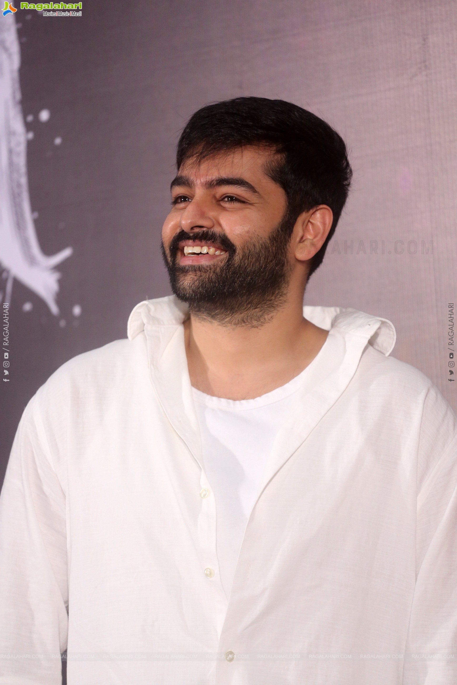 Ram Pothineni at Andhra King Taluka Success Meet, HD Gallery