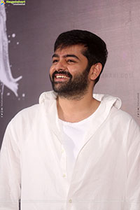 Ram Pothineni at Andhra King Taluka Success Meet