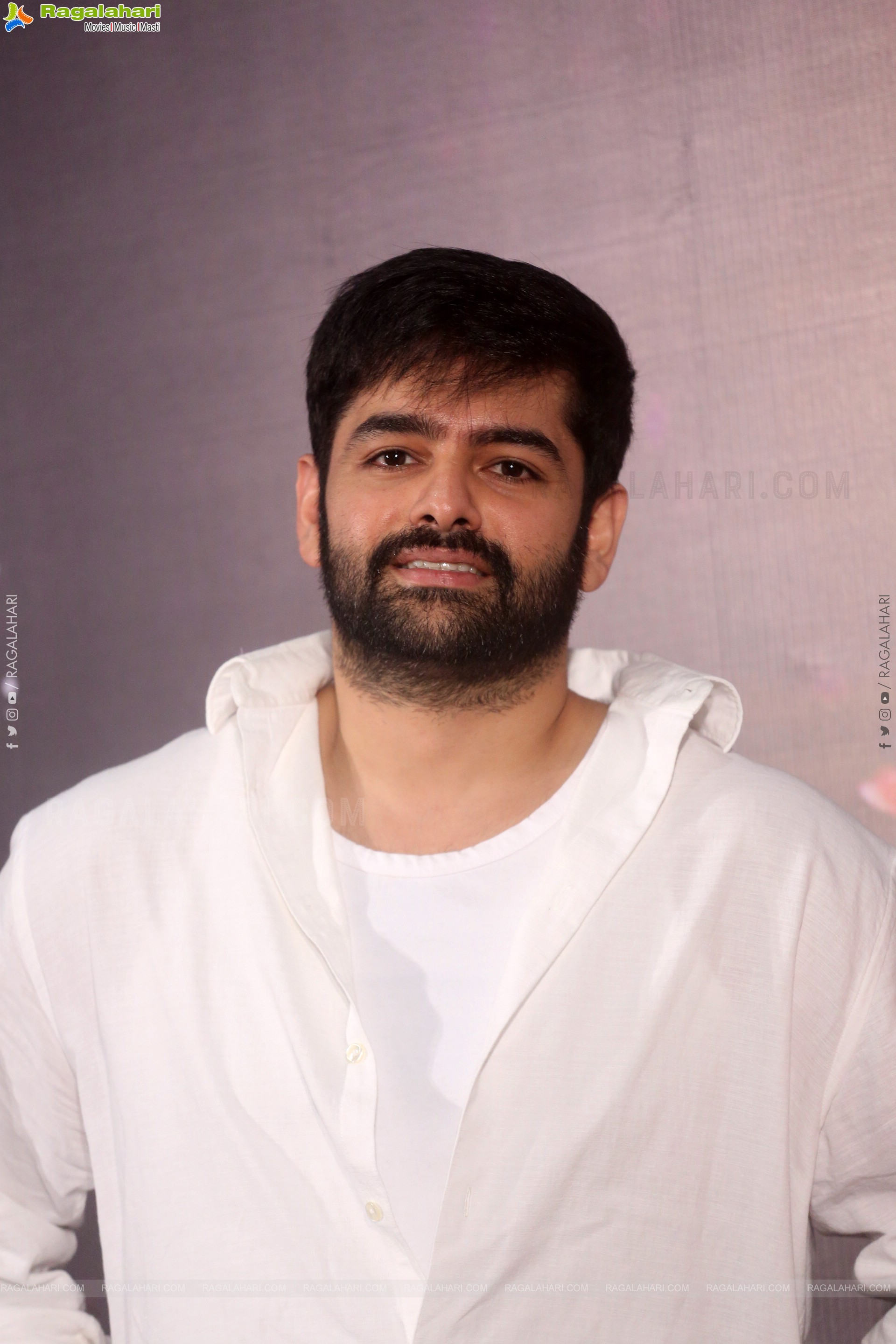 Ram Pothineni at Andhra King Taluka Success Meet, HD Gallery