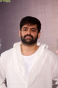 Ram Pothineni at Andhra King Taluka Success Meet