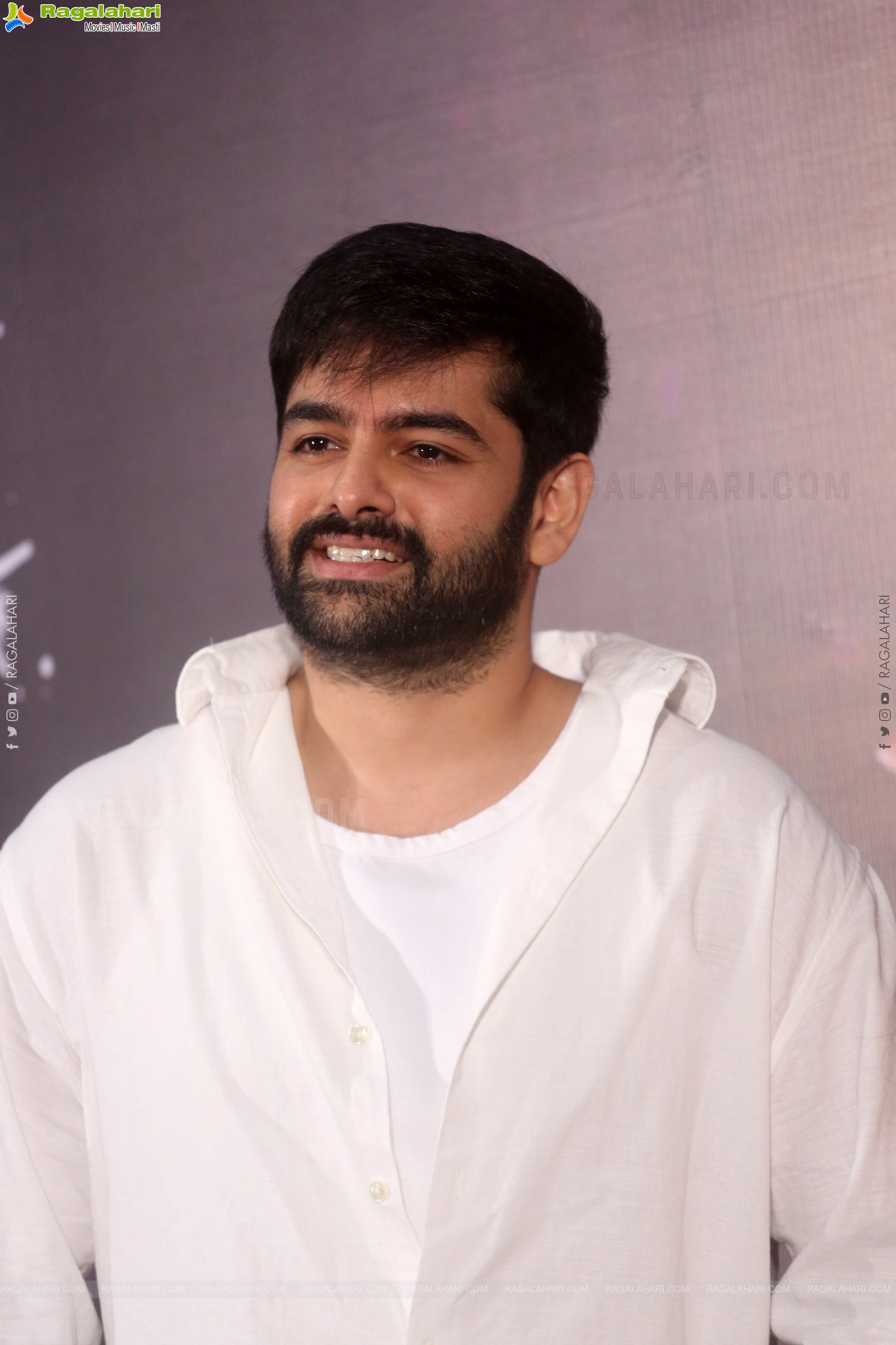 Ram Pothineni at Andhra King Taluka Success Meet, HD Gallery