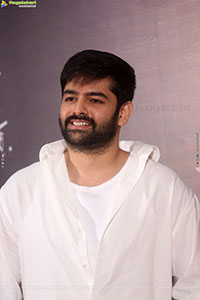Ram Pothineni at Andhra King Taluka Success Meet