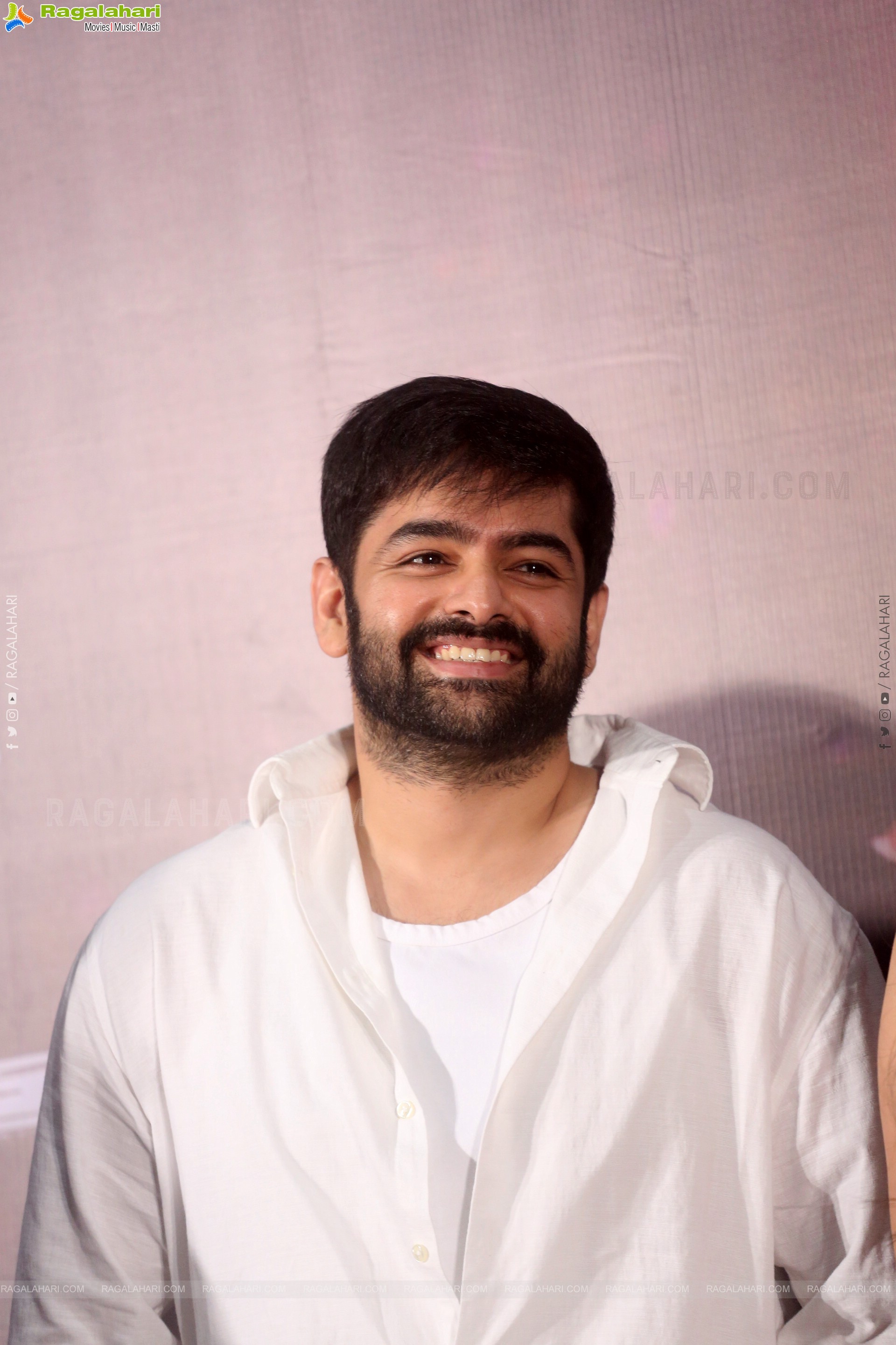Ram Pothineni at Andhra King Taluka Success Meet, HD Gallery