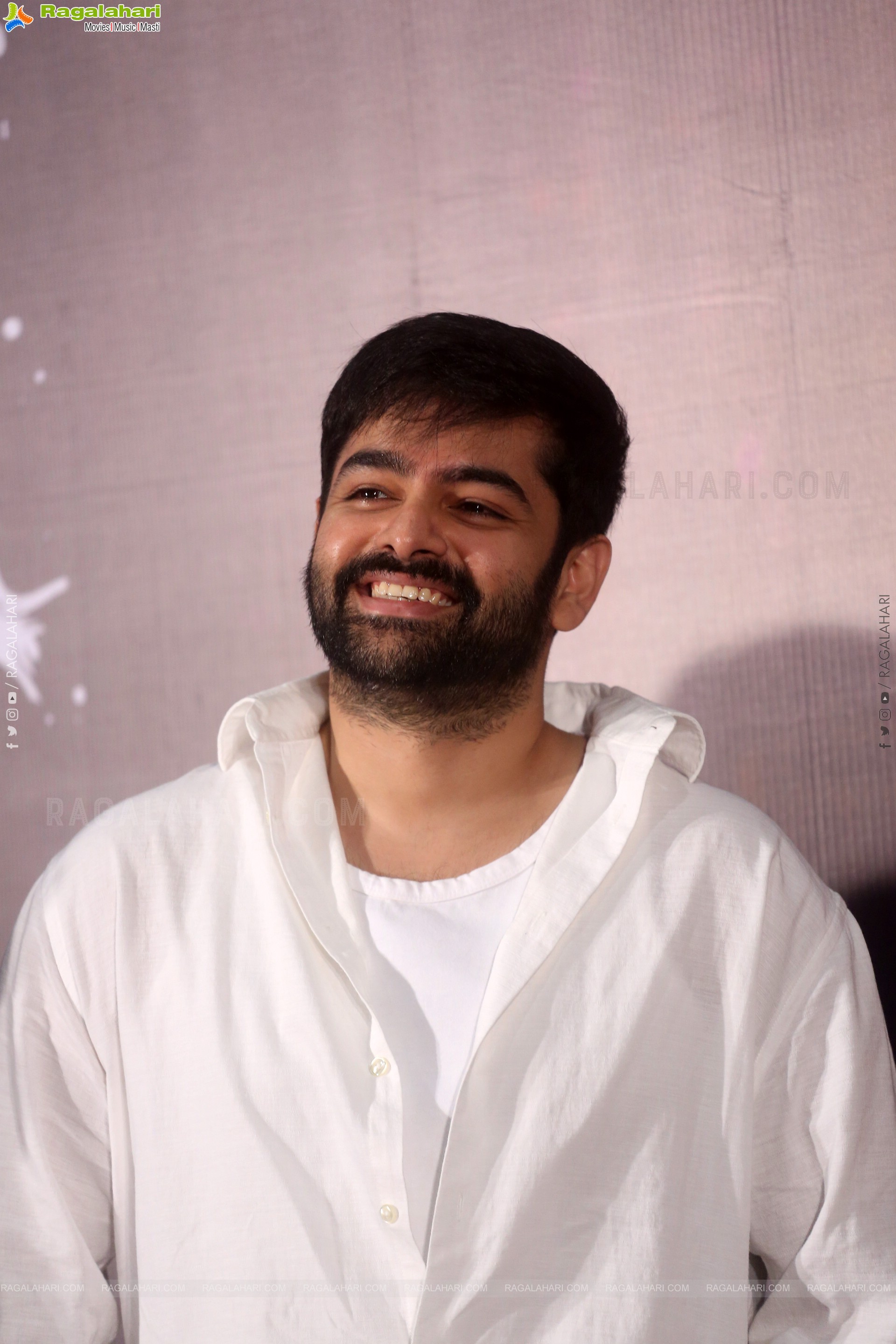 Ram Pothineni at Andhra King Taluka Success Meet, HD Gallery