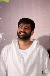 Ram Pothineni at Andhra King Taluka Success Meet