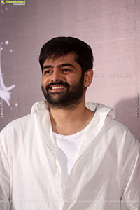 Ram Pothineni at Andhra King Taluka Success Meet