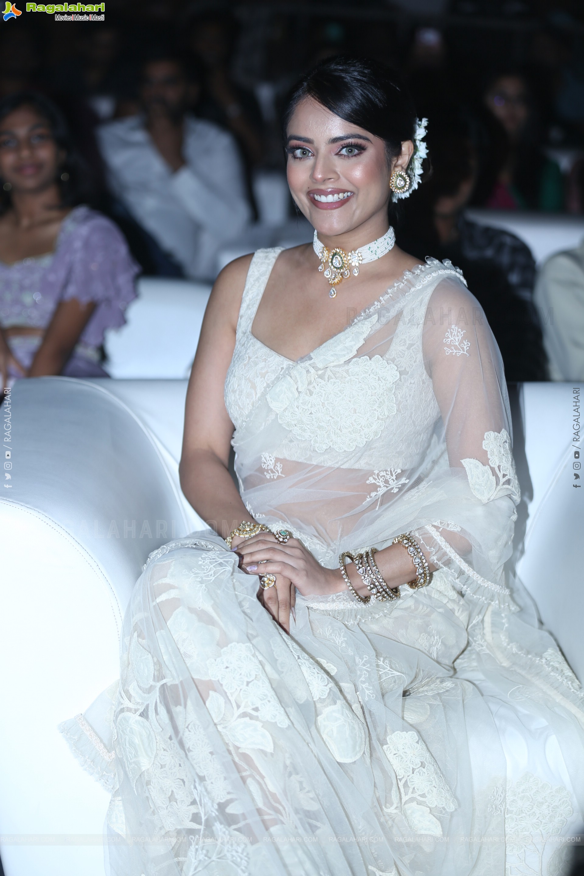 Riddhi Kumar at The Rajasaab Pre Release Event, HD Gallery