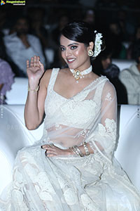 Riddhi Kumar at The Rajasaab Pre Release Event