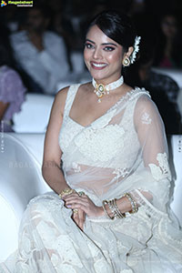 Riddhi Kumar at The Rajasaab Pre Release Event