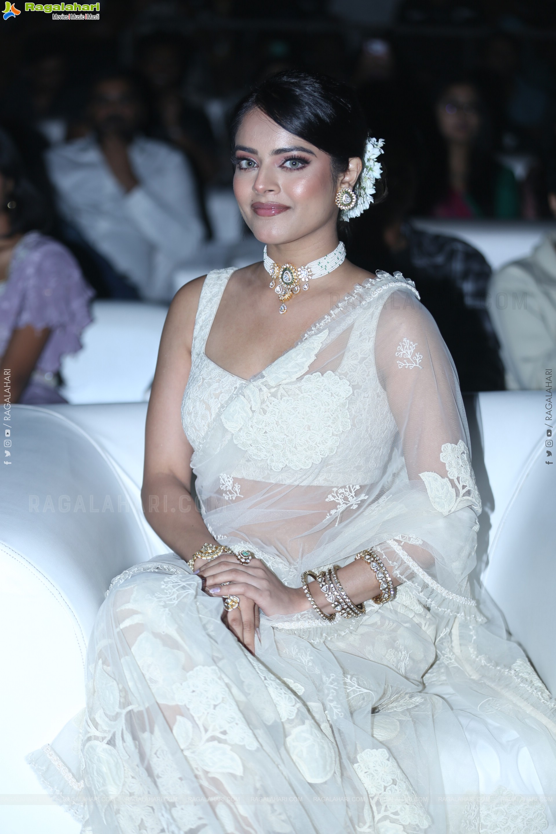 Riddhi Kumar at The Rajasaab Pre Release Event, HD Gallery