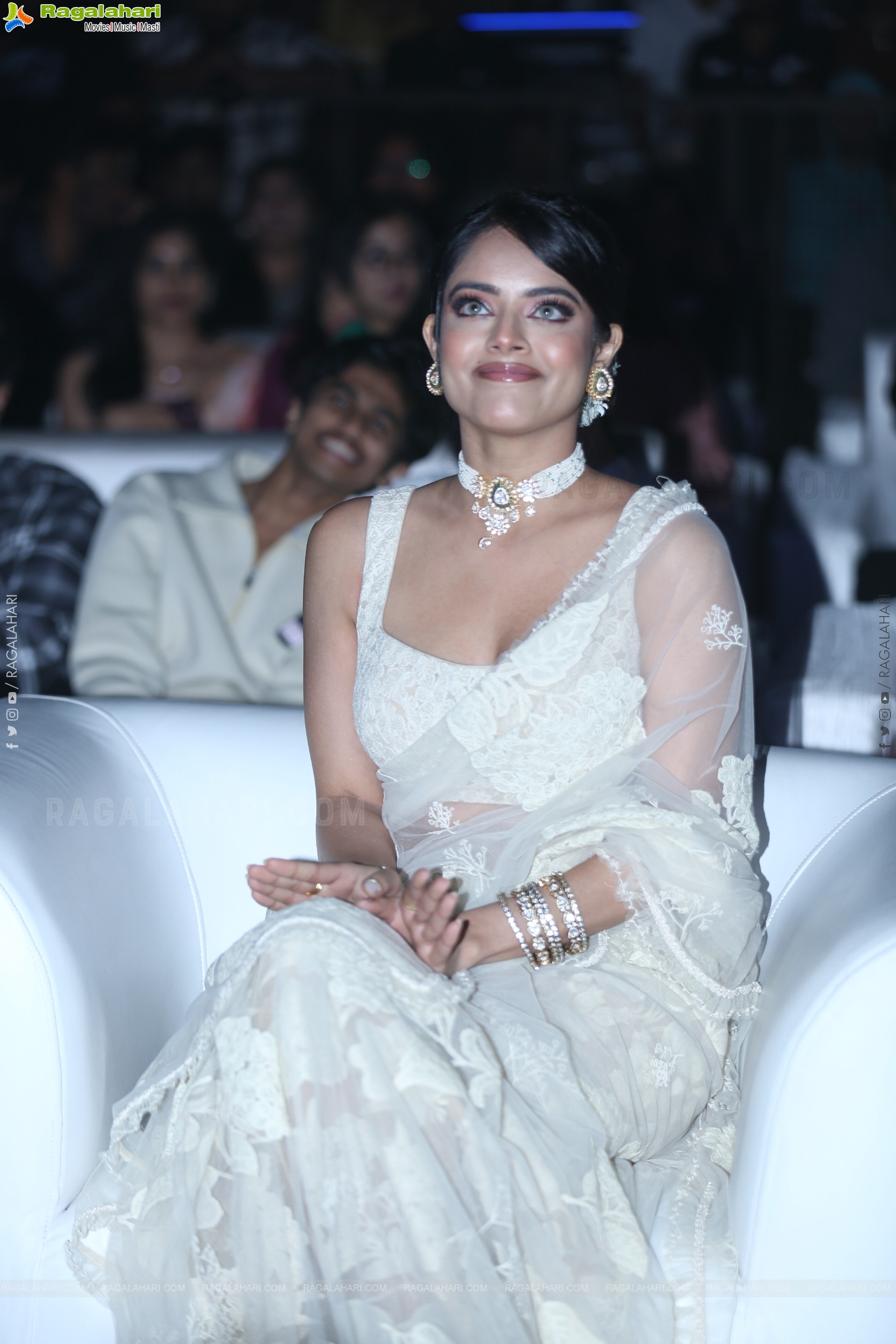 Riddhi Kumar at The Rajasaab Pre Release Event, HD Gallery