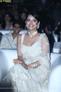 Riddhi Kumar at The Rajasaab Pre Release Event