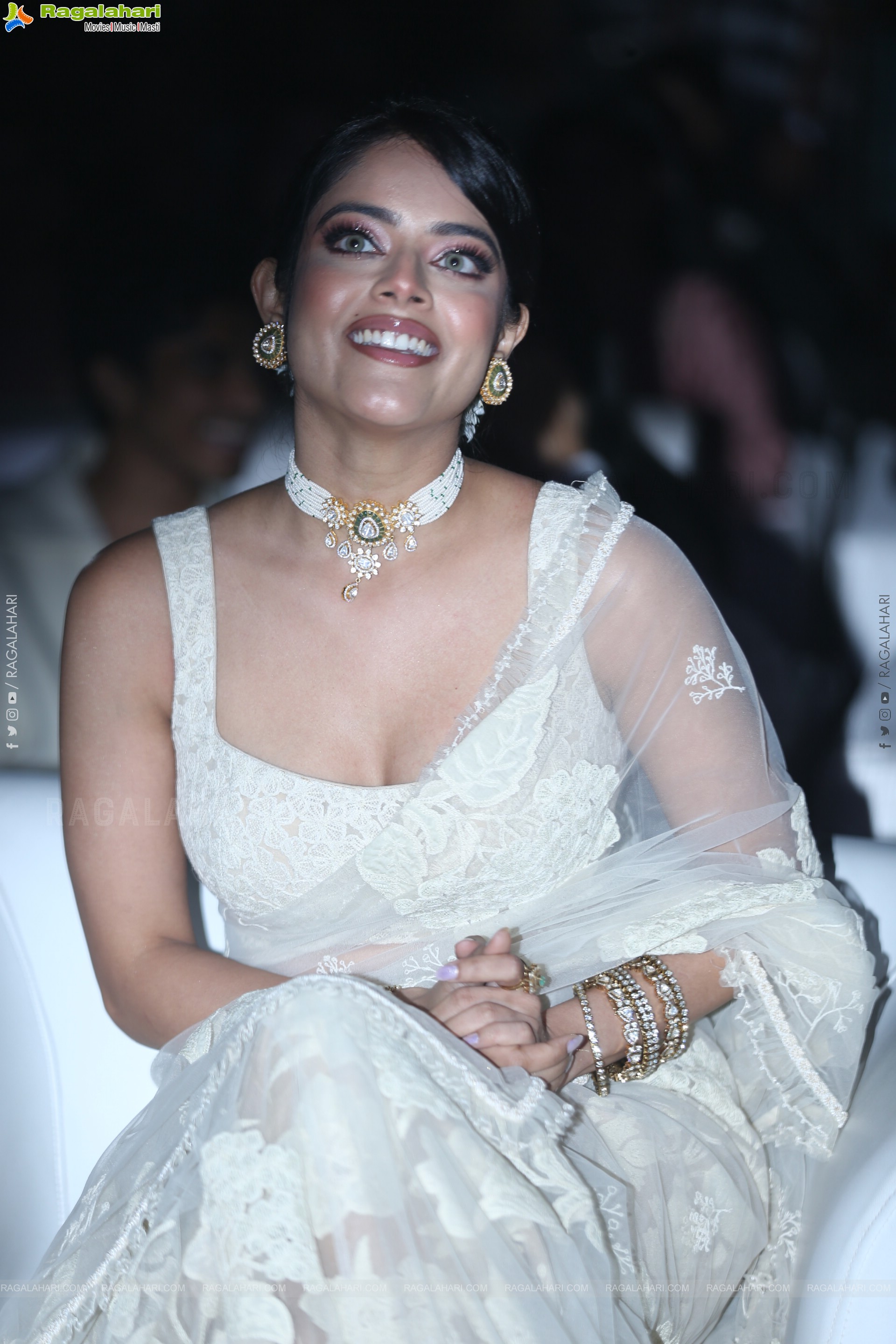 Riddhi Kumar at The Rajasaab Pre Release Event, HD Gallery