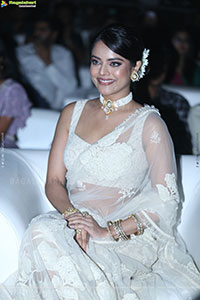 Riddhi Kumar at The Rajasaab Pre Release Event