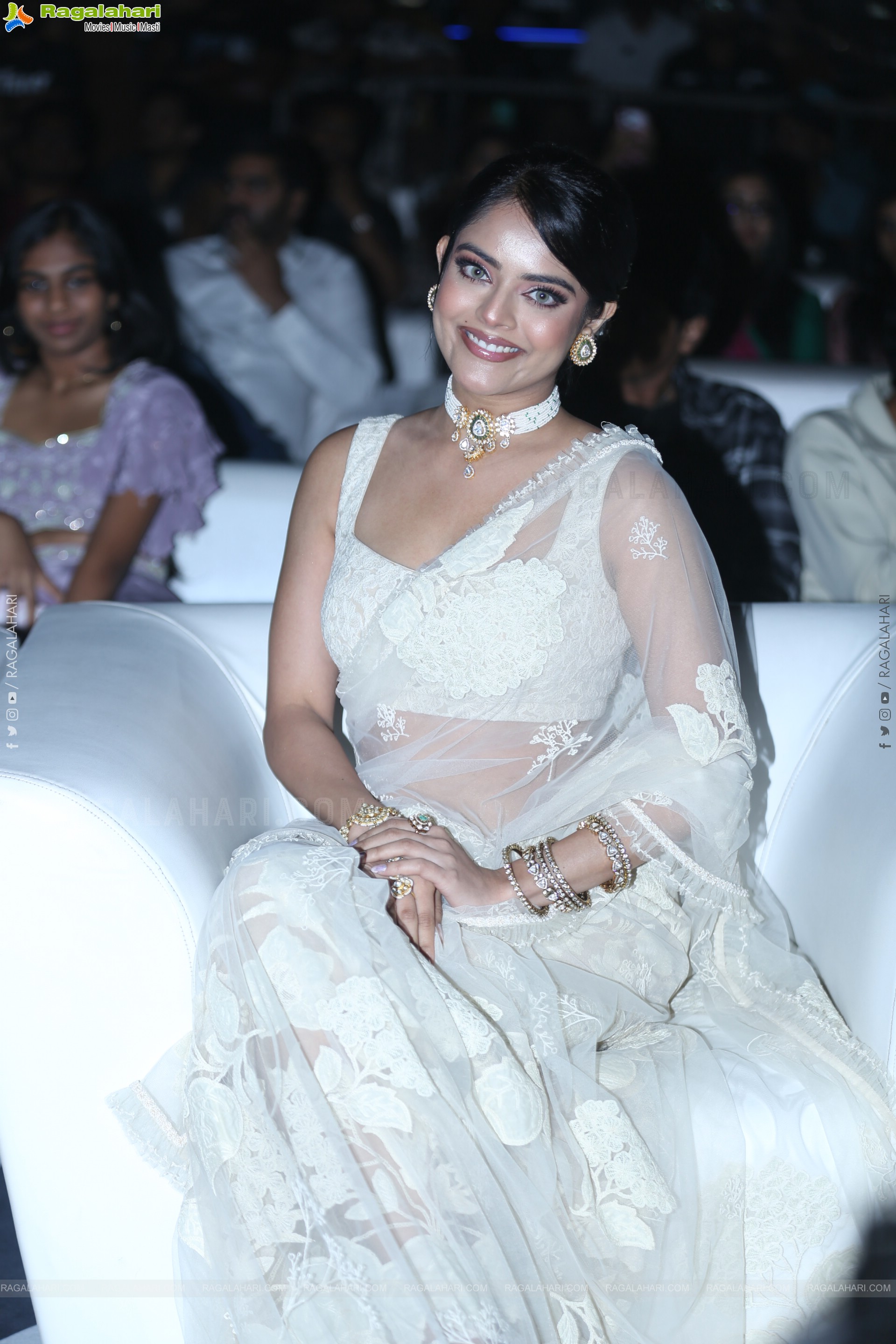 Riddhi Kumar at The Rajasaab Pre Release Event, HD Gallery