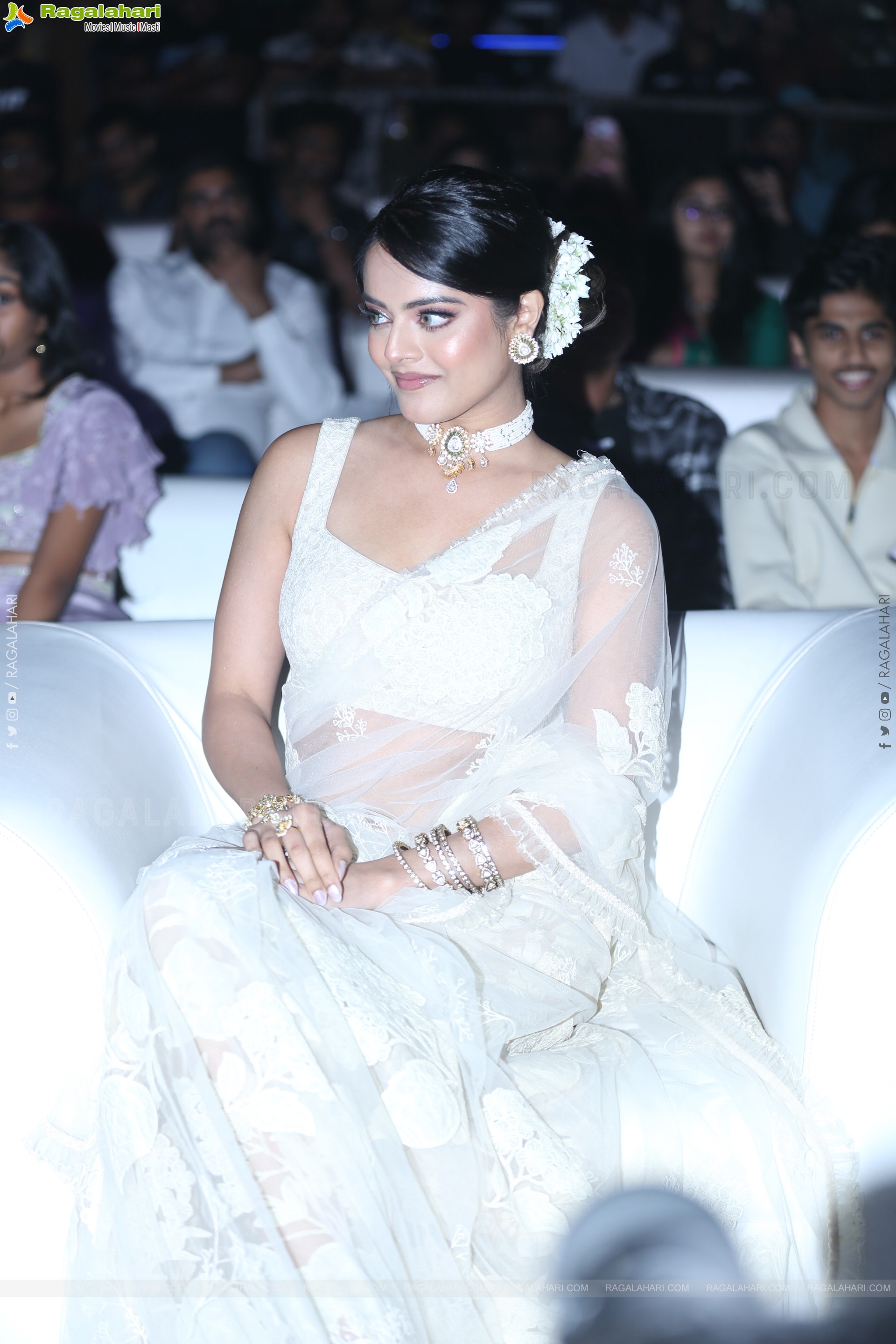 Riddhi Kumar at The Rajasaab Pre Release Event, HD Gallery