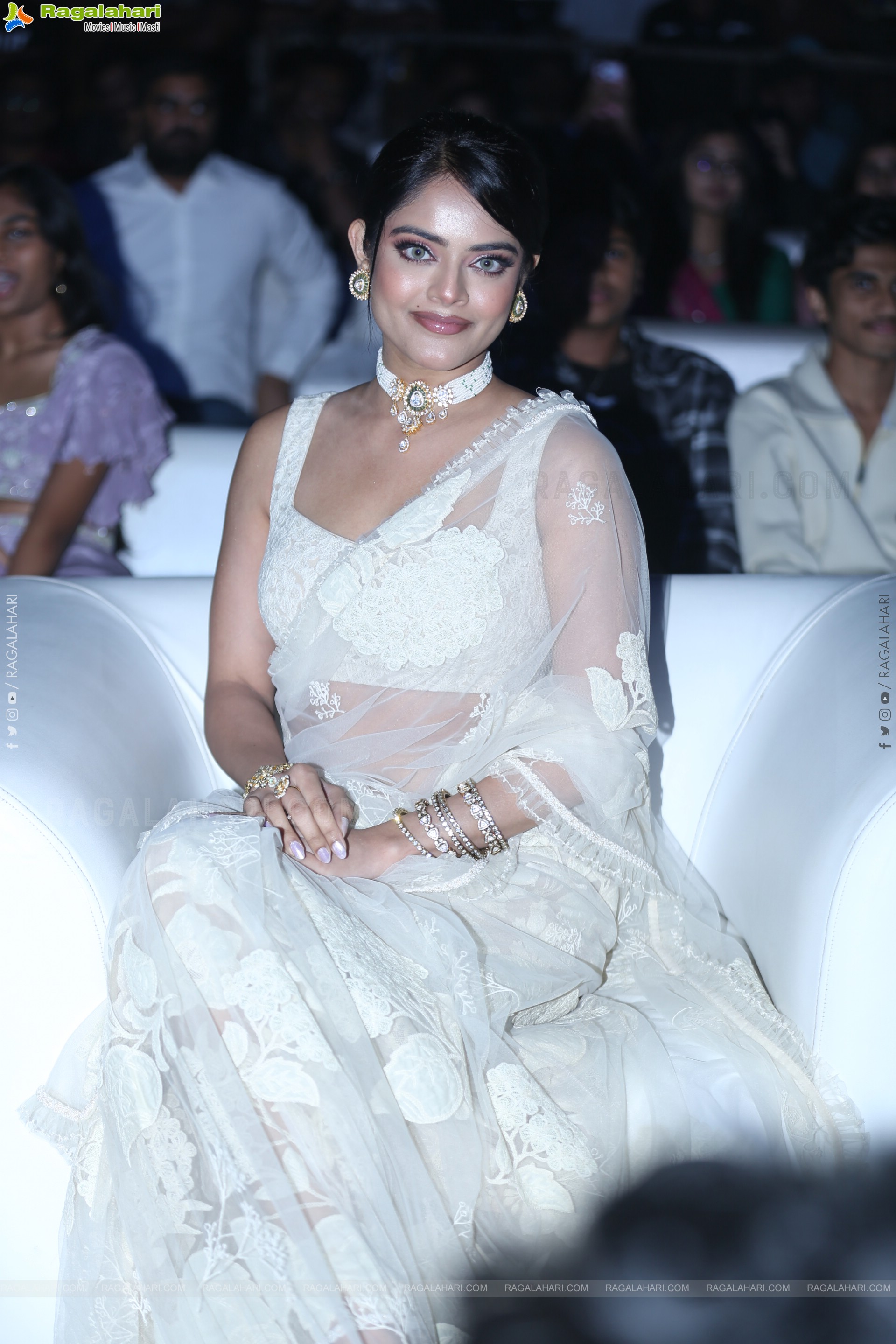 Riddhi Kumar at The Rajasaab Pre Release Event, HD Gallery