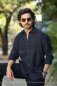 Roshan stills at Champion Movie Interview