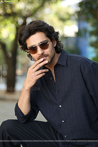 Roshan stills at Champion Movie Interview