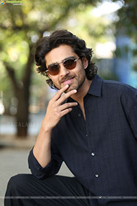 Roshan stills at Champion Movie Interview