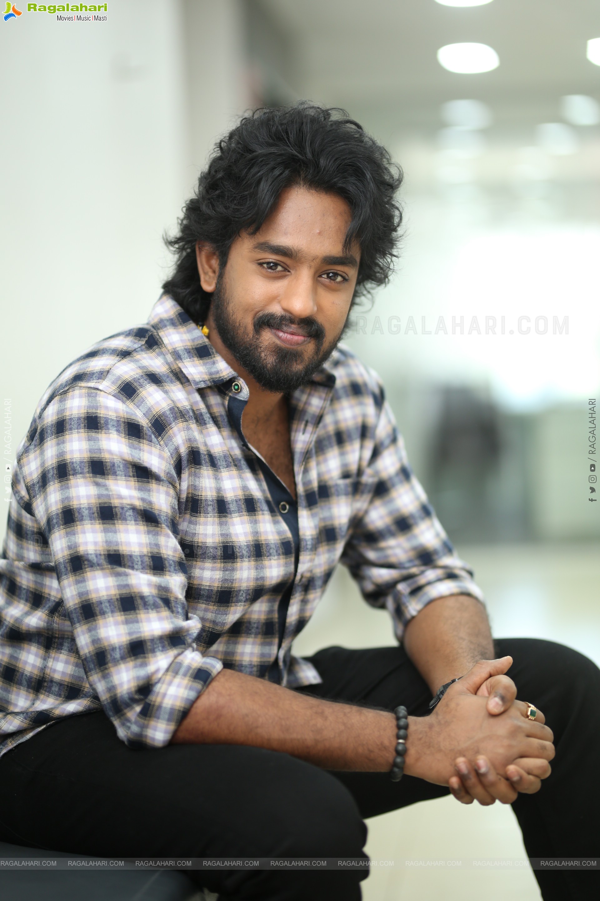 Roshan Kanakala at Mowgli Movie Interview, HD Gallery