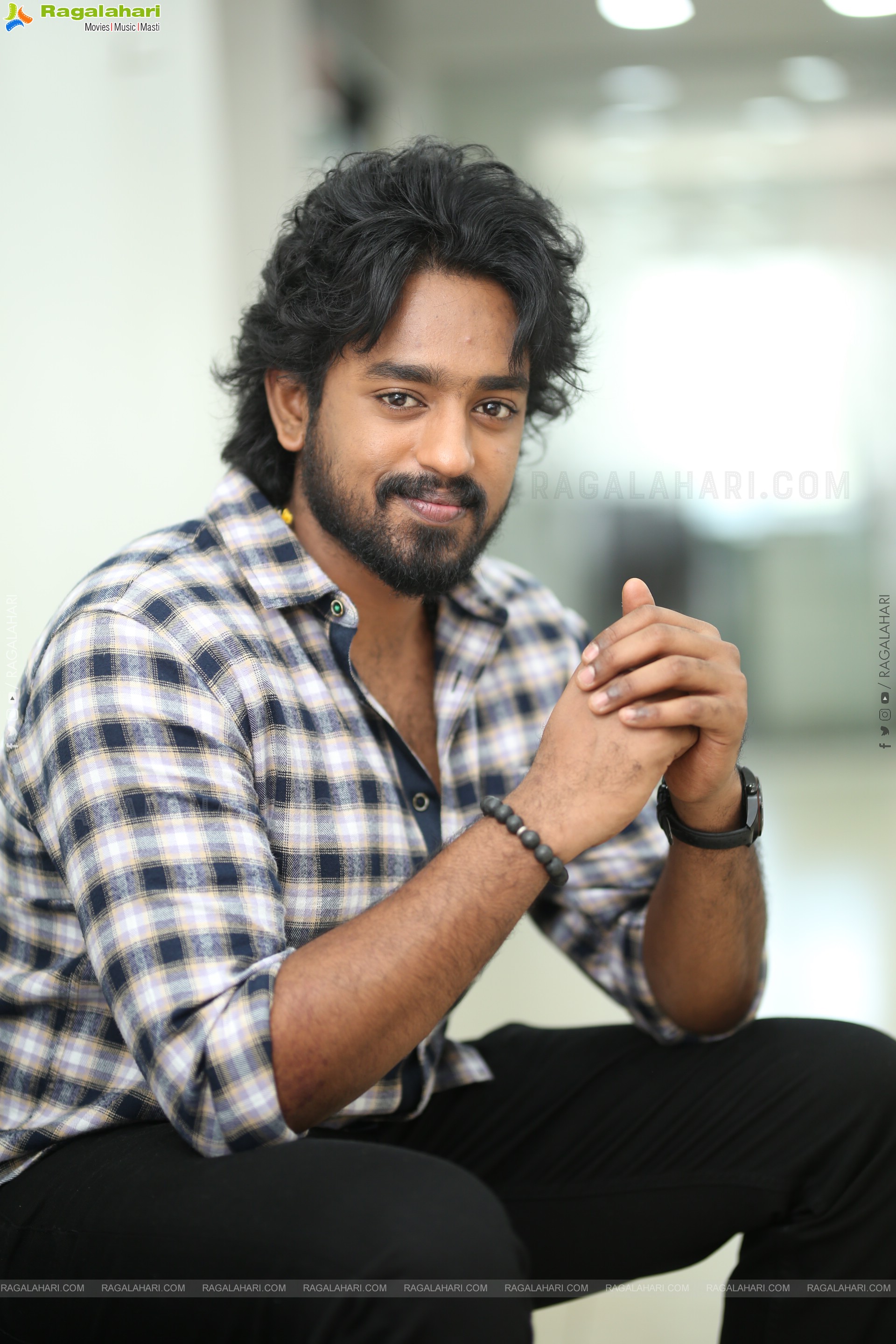 Roshan Kanakala at Mowgli Movie Interview, HD Gallery