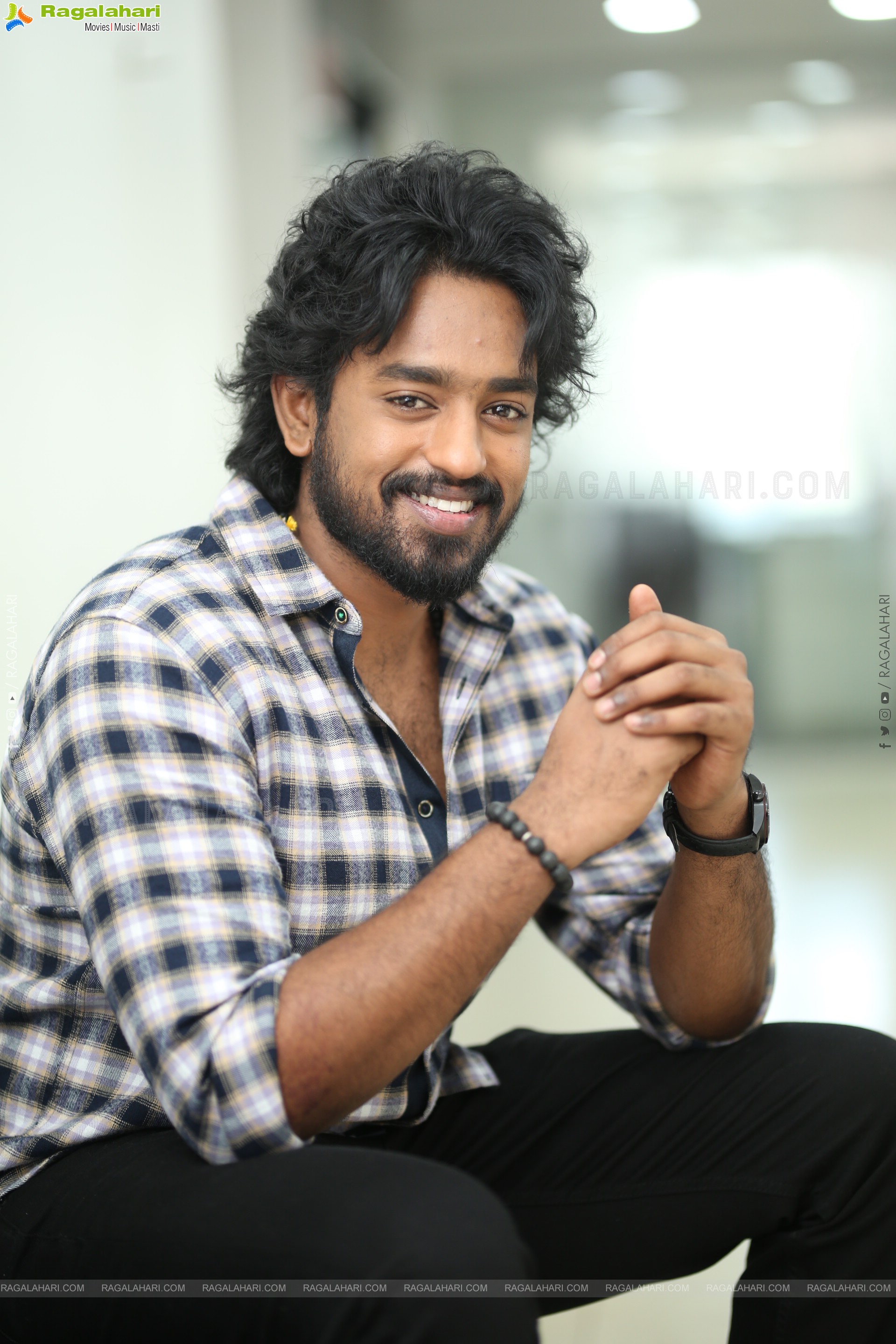 Roshan Kanakala at Mowgli Movie Interview, HD Gallery