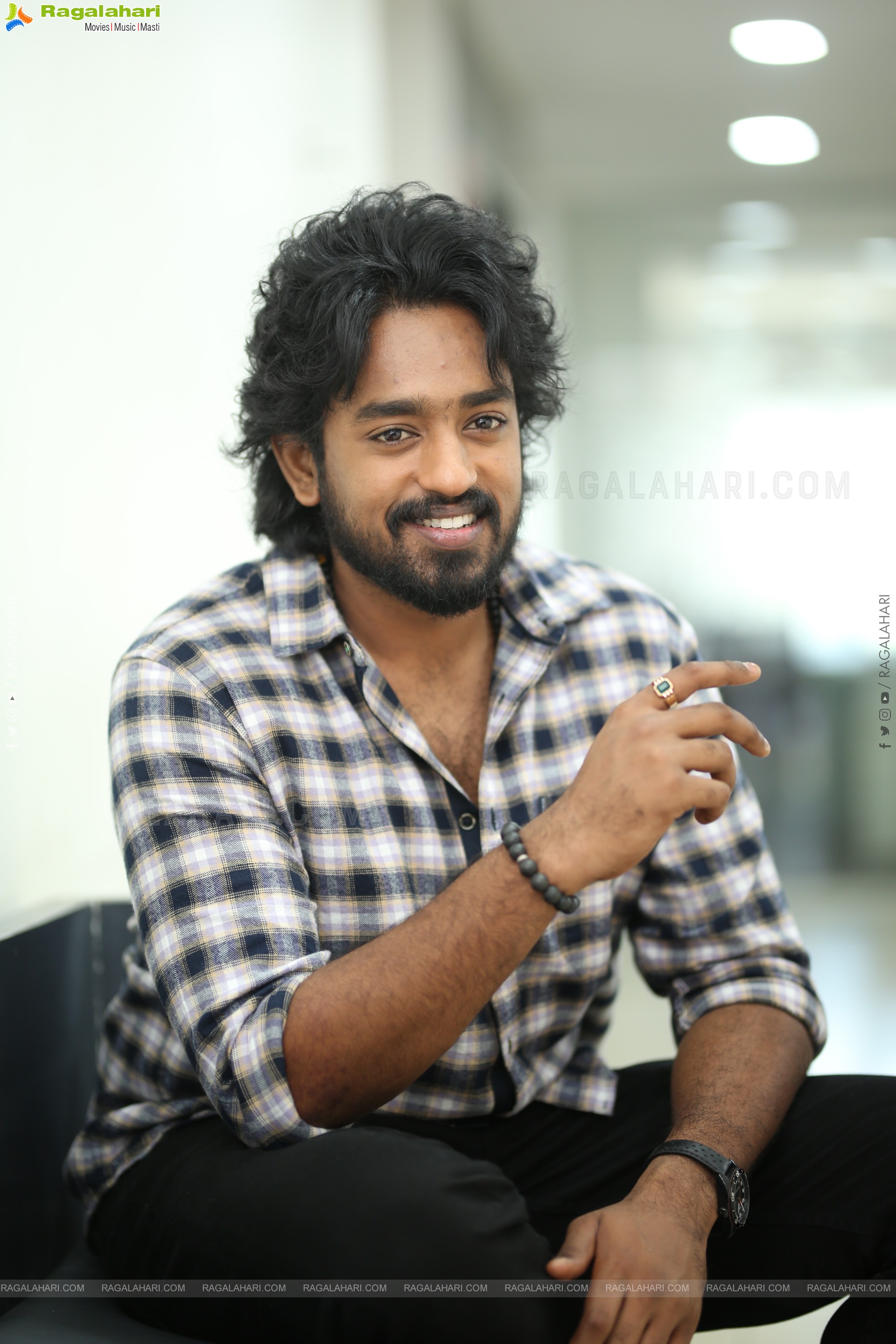 Roshan Kanakala at Mowgli Movie Interview, HD Gallery