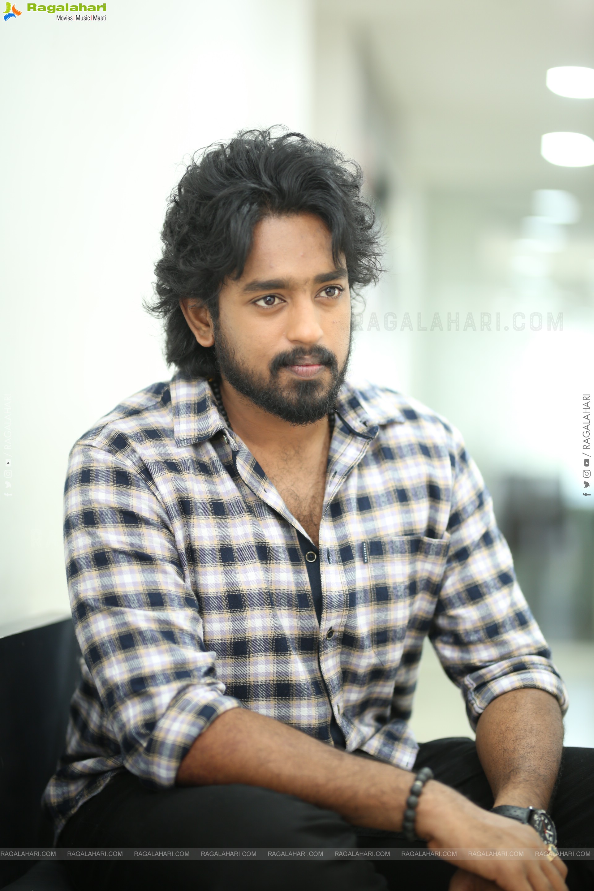 Roshan Kanakala at Mowgli Movie Interview, HD Gallery