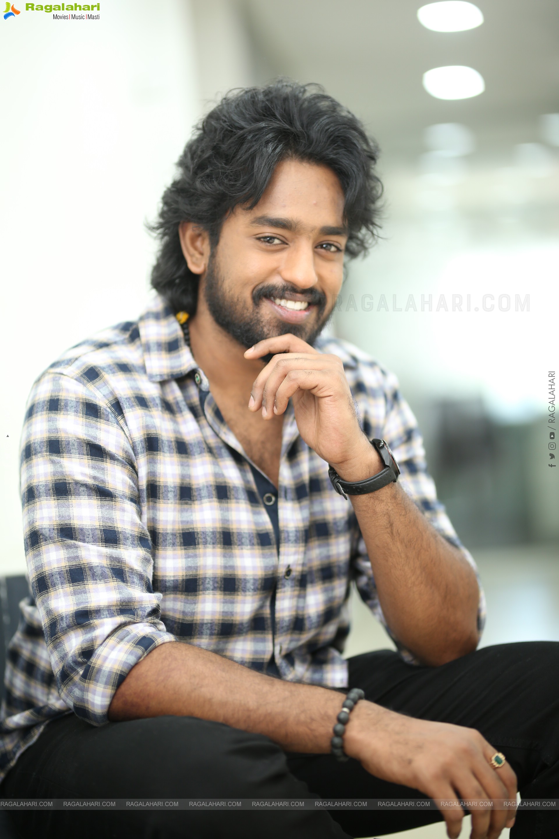 Roshan Kanakala at Mowgli Movie Interview, HD Gallery