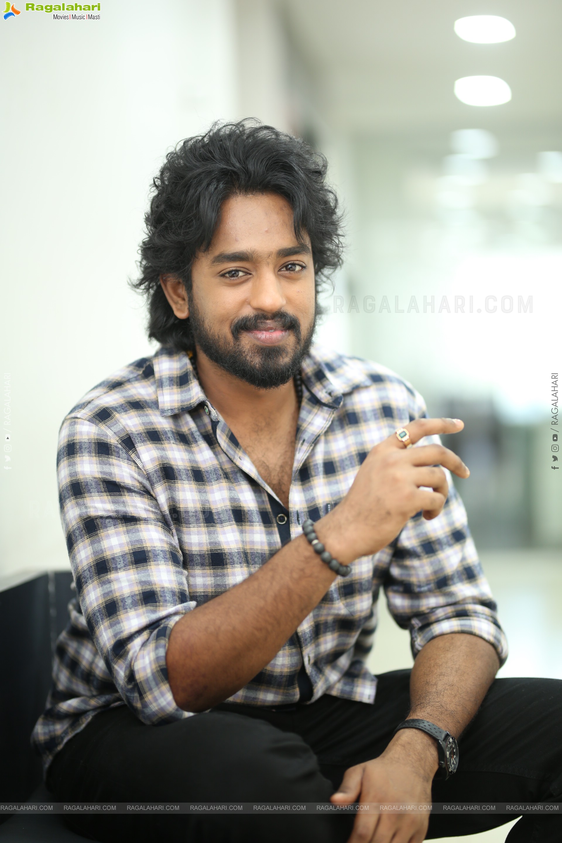 Roshan Kanakala at Mowgli Movie Interview, HD Gallery