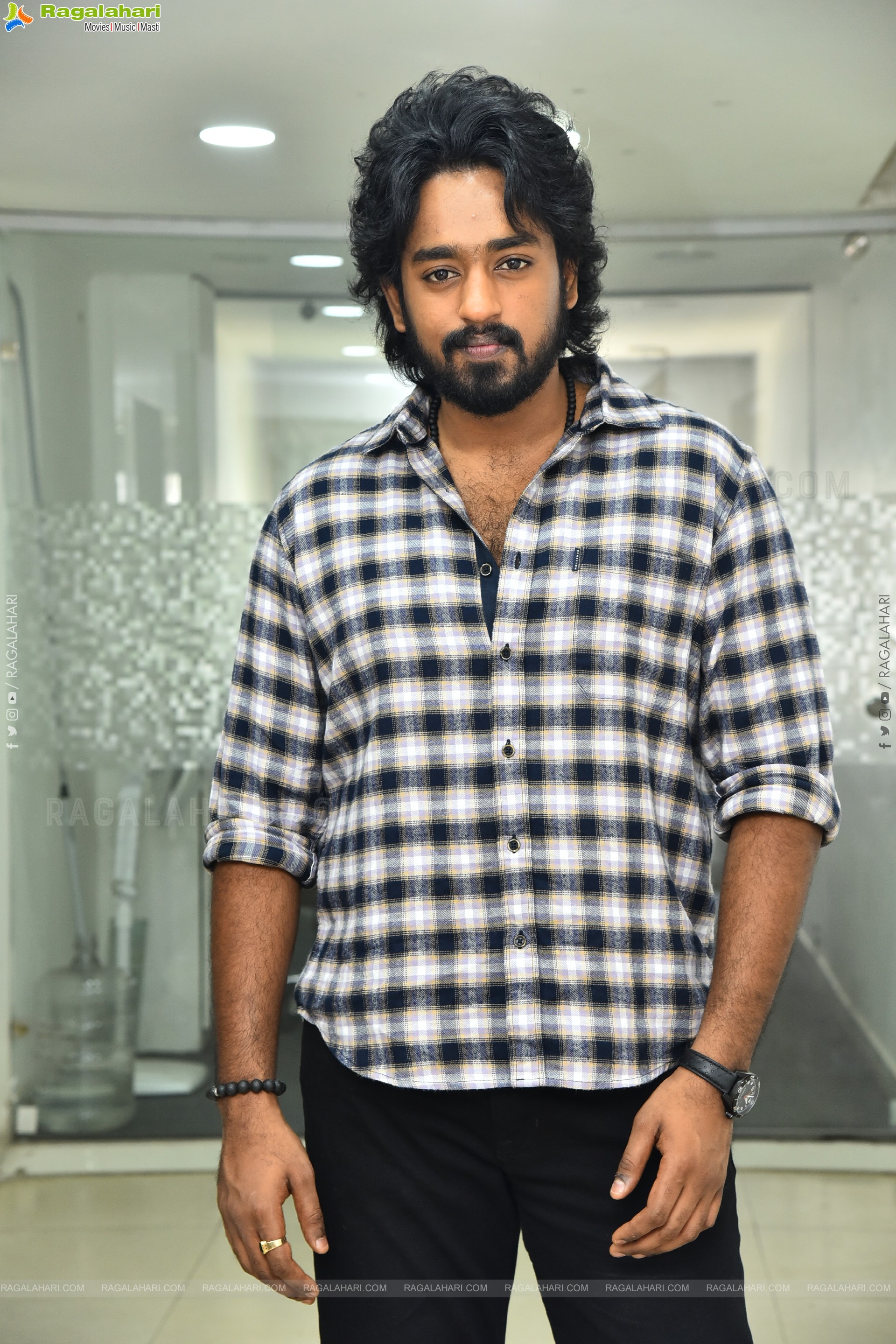 Roshan Kanakala at Mowgli Movie Interview, HD Gallery