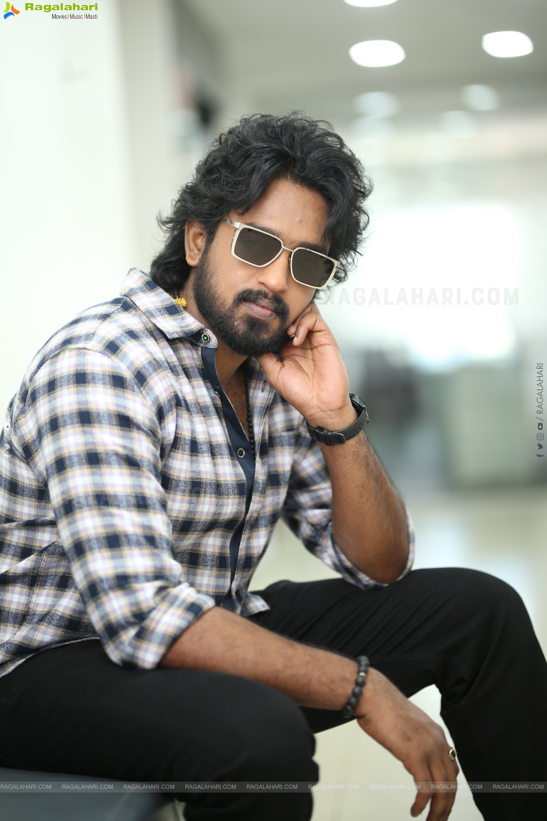 Roshan Kanakala at Mowgli Movie Interview, HD Gallery