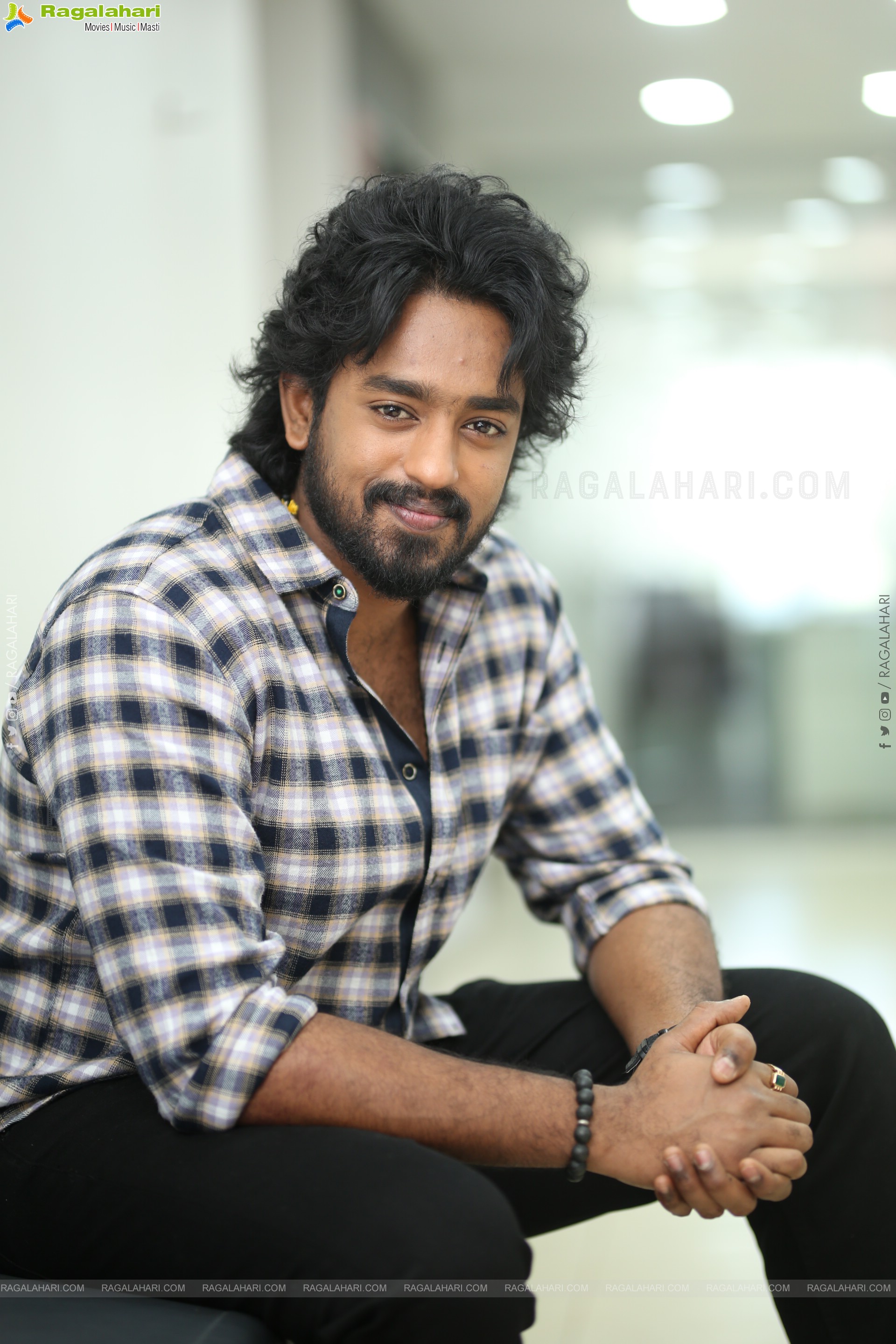 Roshan Kanakala at Mowgli Movie Interview, HD Gallery