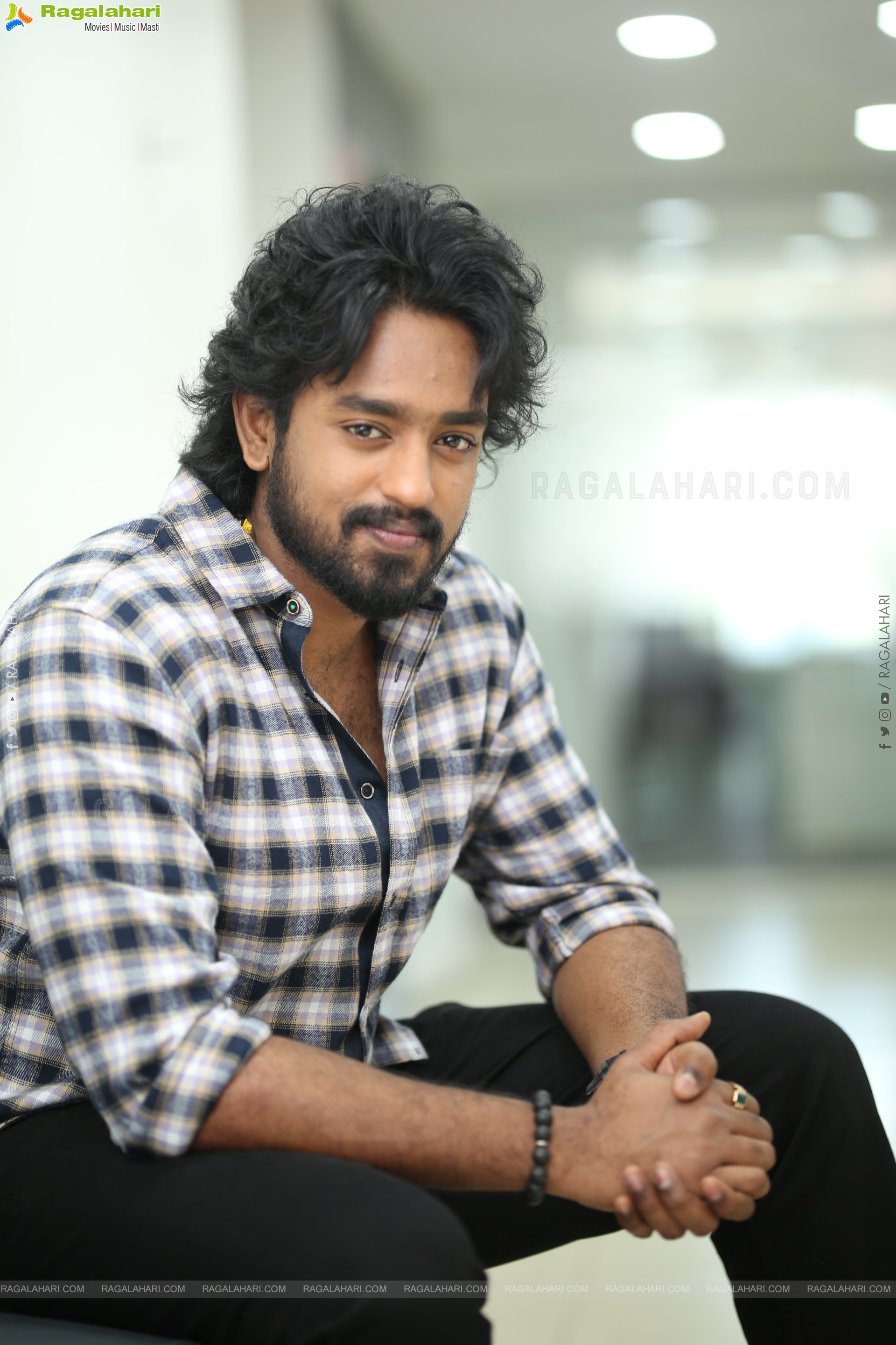 Roshan Kanakala at Mowgli Movie Interview, HD Gallery