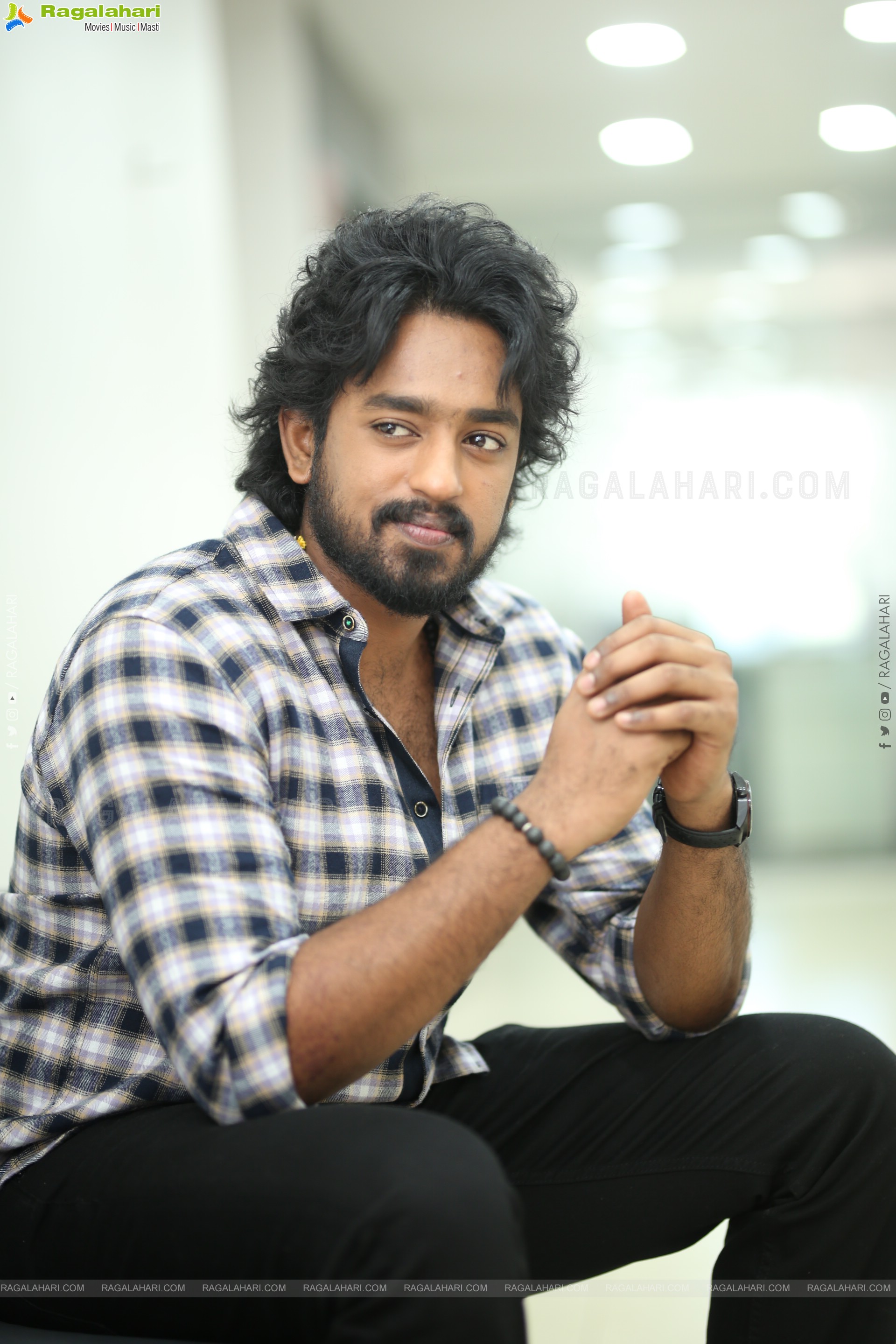 Roshan Kanakala at Mowgli Movie Interview, HD Gallery