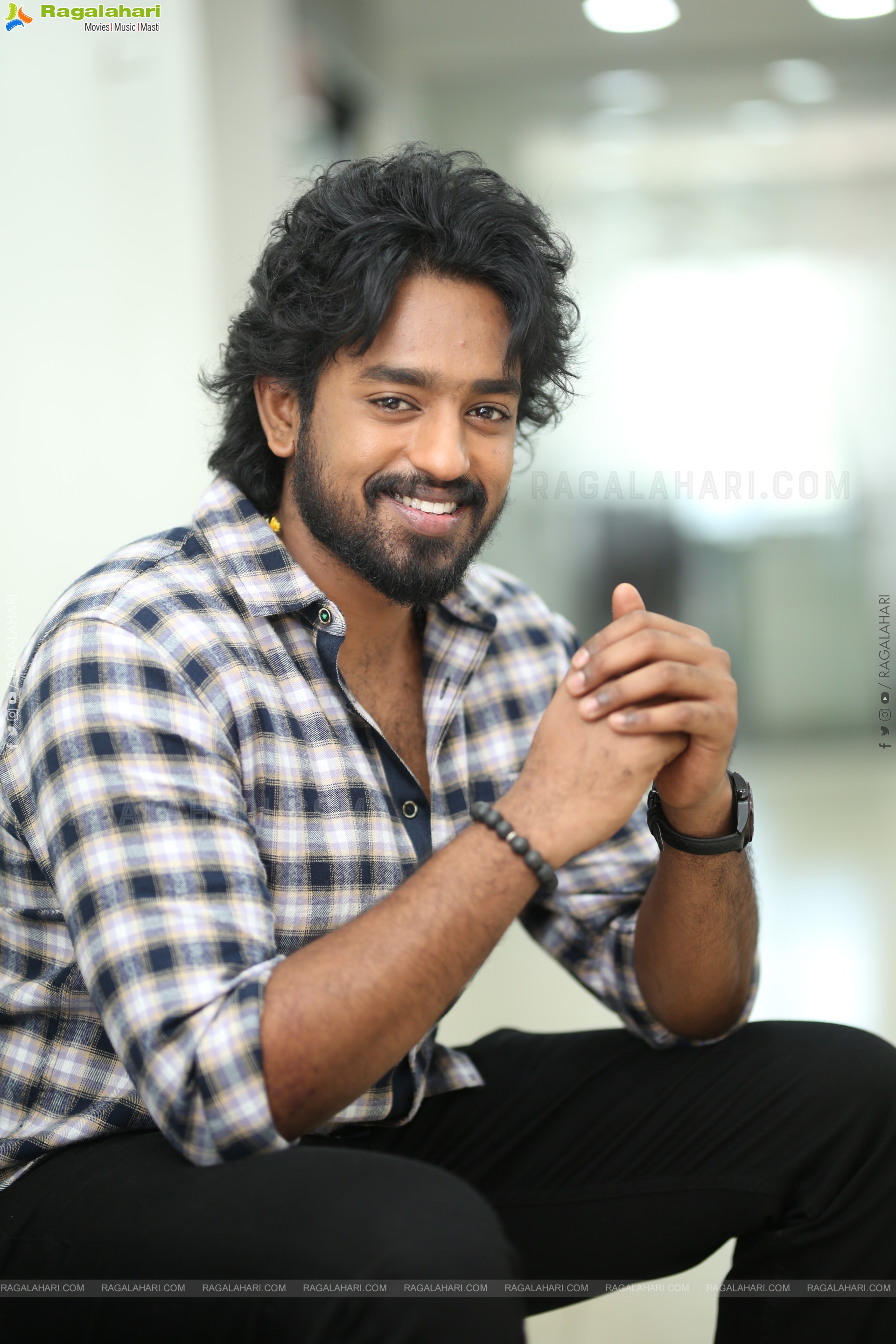 Roshan Kanakala at Mowgli Movie Interview, HD Gallery