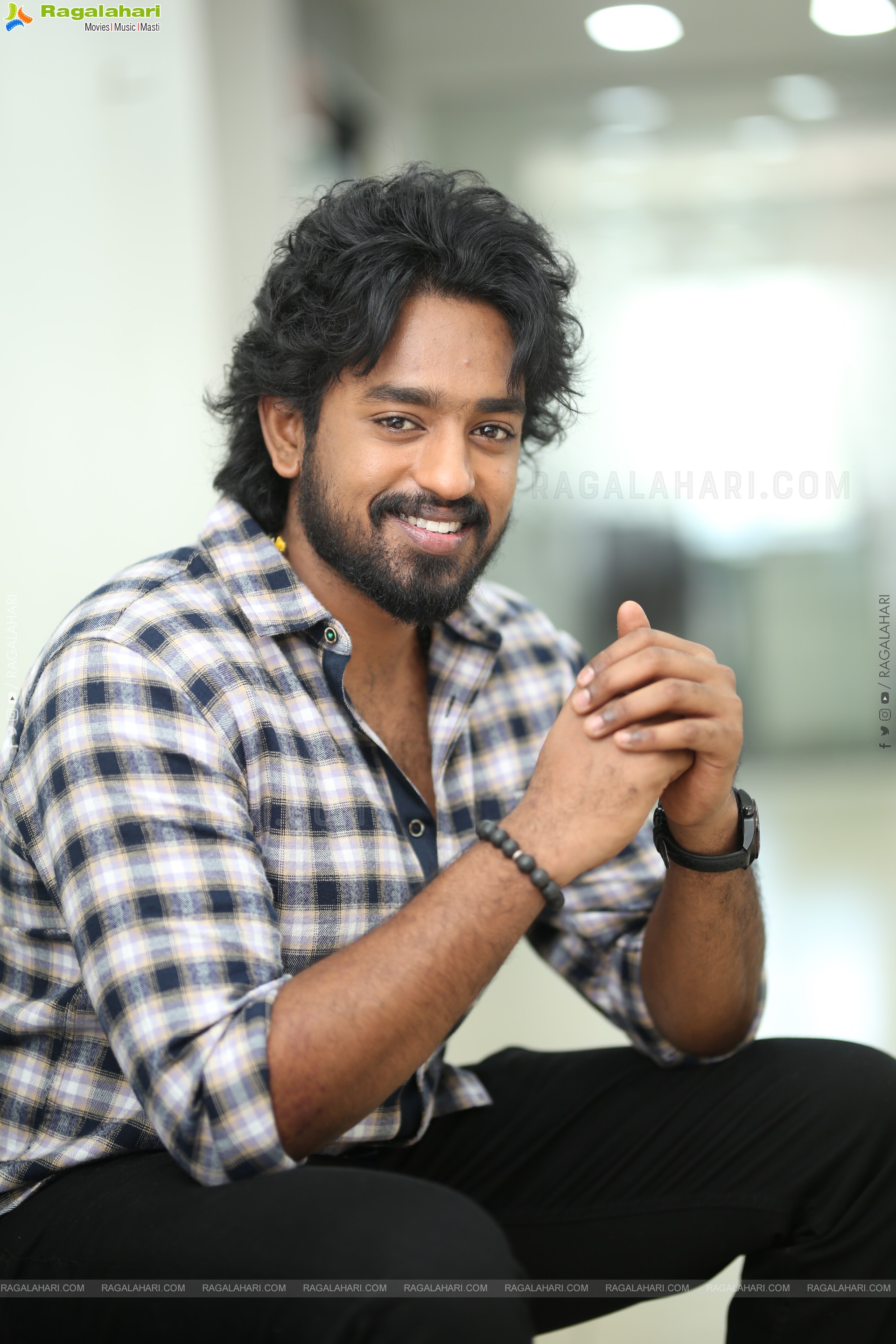 Roshan Kanakala at Mowgli Movie Interview, HD Gallery