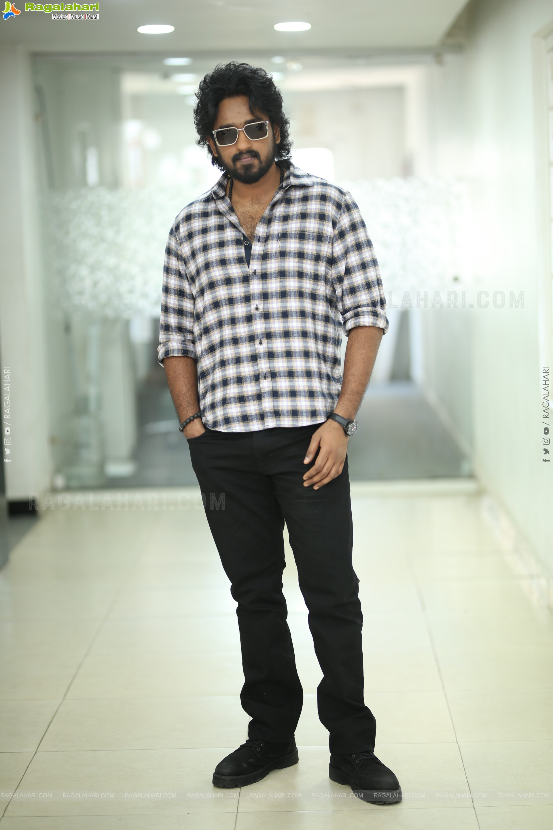 Roshan Kanakala at Mowgli Movie Interview, HD Gallery