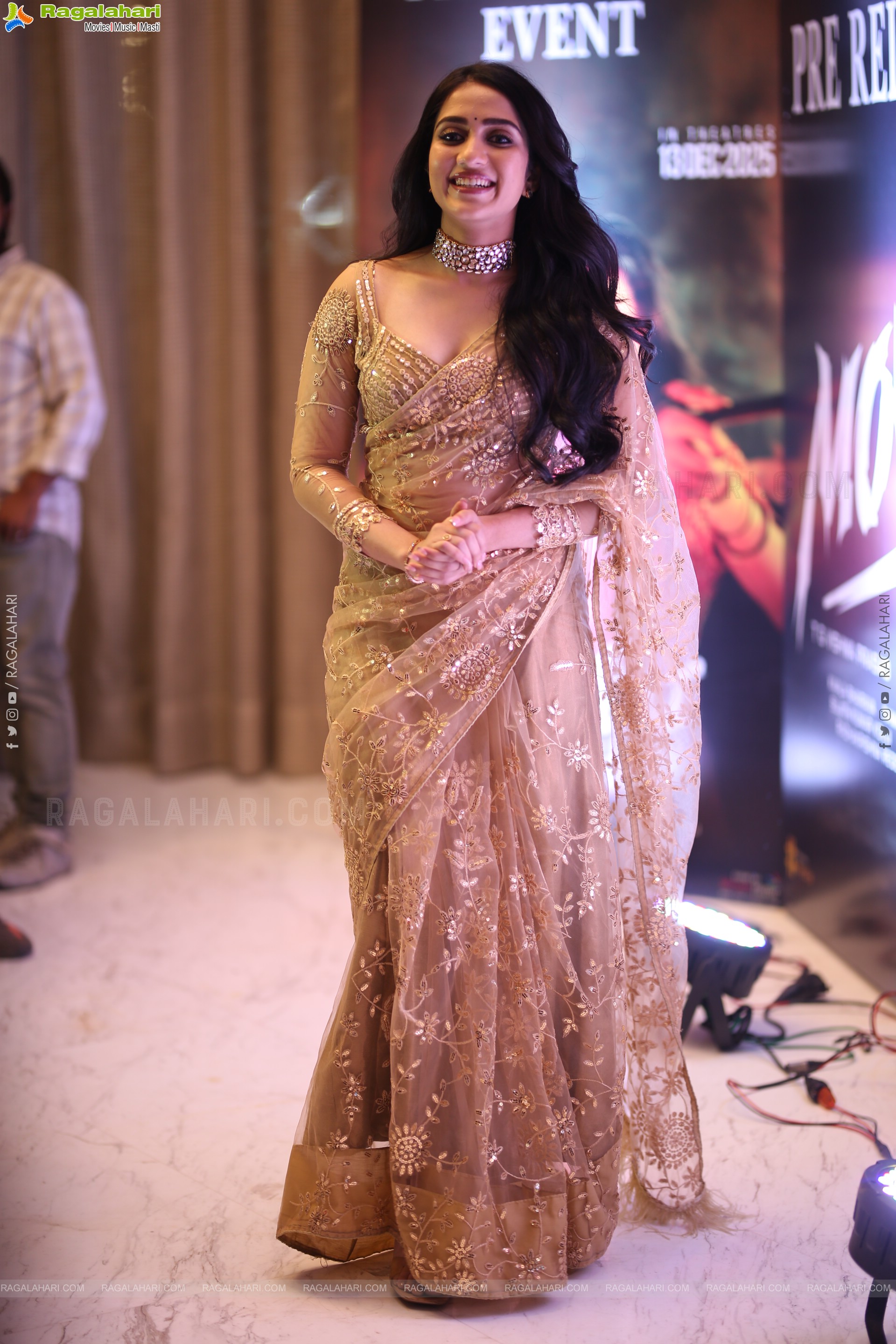 Sakshi Mhadolkar at Mowgli Pre Release Event, HD Gallery