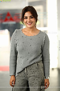 Samyuktha Menon at Akhanda 2 Movie Interview