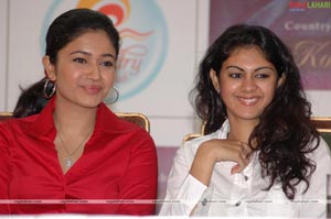 Poonam Bajwa, Kamna Jetmalani & Madhu Sharma participating in Country Club Event - Press Meet