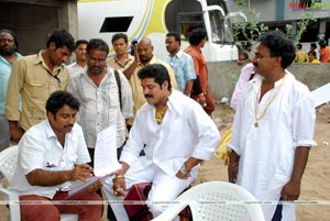 King (Nagarjuna, Trisha) Working Stills