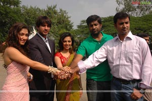 Raja, Sandeep, Richa, Manjari Film Muhurat